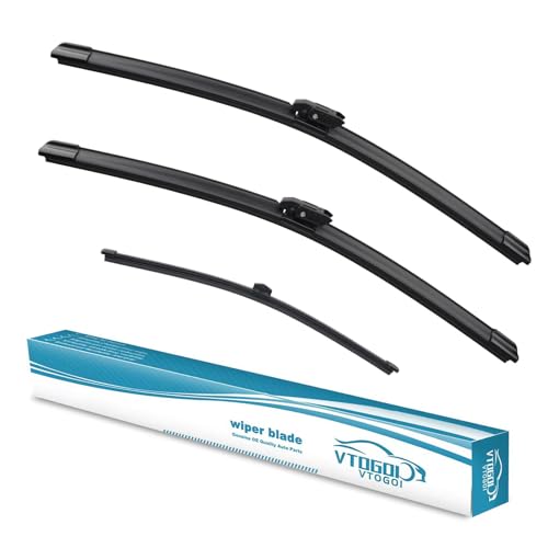 OEM Windshield Wiper Blades Replacement for BMW X2 2018 2019 2020 2021 2022 2023 All Weather Original Factory Quality Front & Rear Wipers Set 24+20+13 (Pack of 3)
