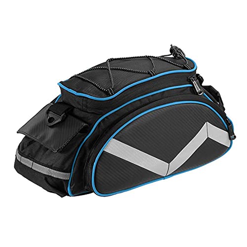 Sacoche isotherme pour porte-bagages vélo rouge 13 litres multifonction