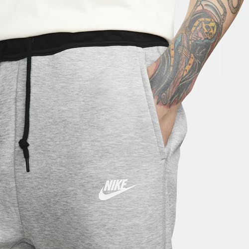 Nike Sportswear Tech Fleece Men's Joggers (Dark Grey Heather/Black/White, FB8002-064) Size 4X-Large3