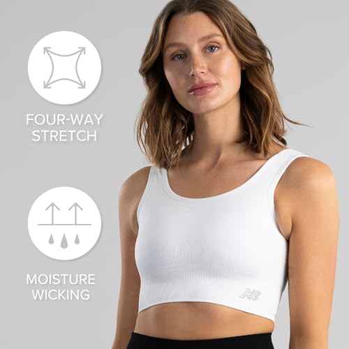 New Balance Seamless Longline Sports Bra with Enhanced Support Straps3