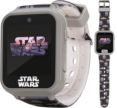Star Wars Kids Interactive Smartwatch with 10 Watch Faces, Camera, Games, Alarm & Step...