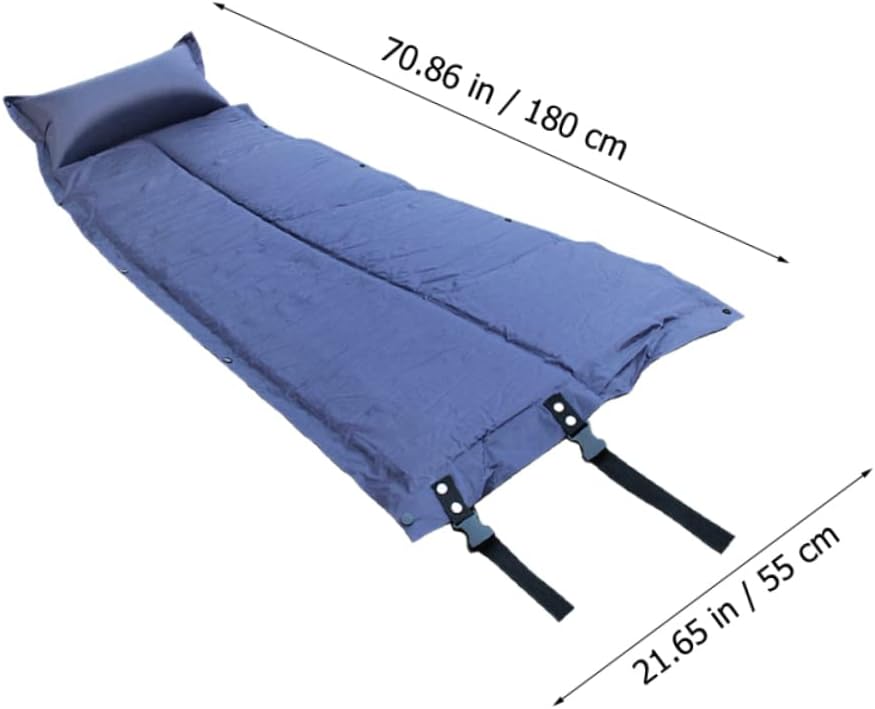 Garneck Air Mattress Camping Pad Wear-Resistant Sleep Mat Portable Bed for Outdoor Comfortable Sleep Accessory