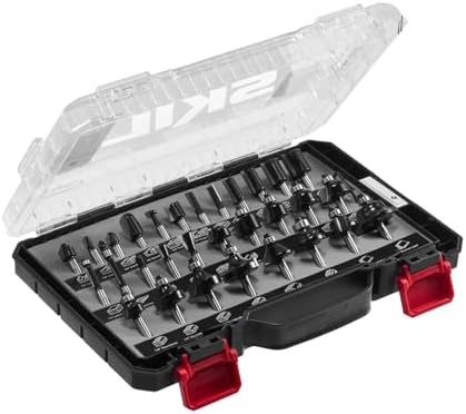 SKIL 30 Pc. Carbide-Tipped Router Bit Set-RTB7502 - Amazon.com