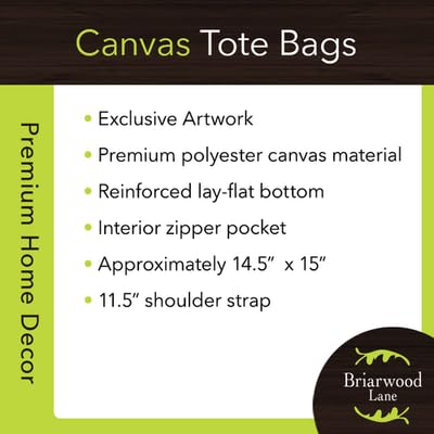Briarwood Lane Tote Bags 14" x 15" x 7" 2022 Collection miniatura 4