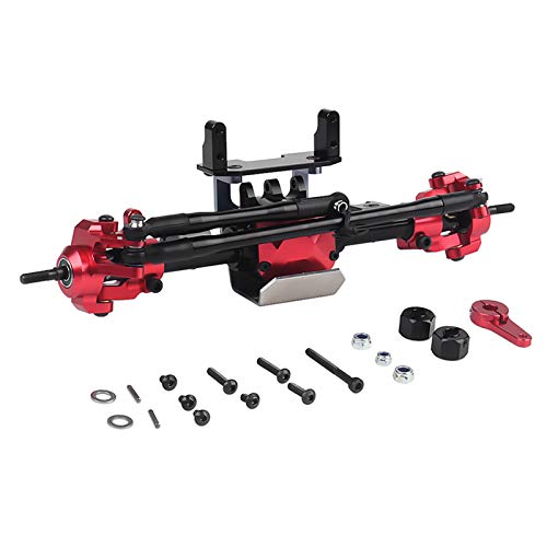INJORA RC Car Axles Set CNC Front Straight Axle for 1:10 RC Crawler Axial SCX10 II 90046 90047