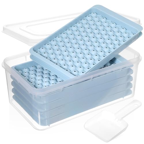 Set de moldes para cubitos de hielo mini círculo, 4 capas