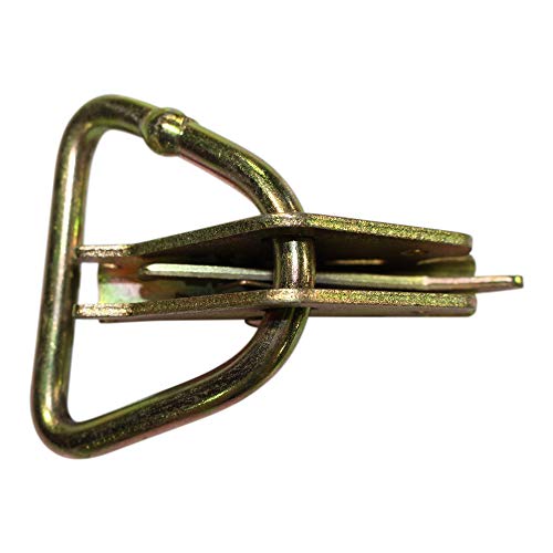 SGT KNOTS Spring Loaded Triangle Ring - Adjustable E Track Clip for Tie Down Anchors, Cargo Straps and Tiedown Rail