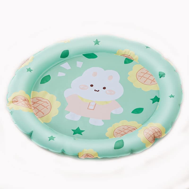 Ice Nest Cat Summer Pet Nest Summer Ice Pad Enfriamiento Cool Pad Sleeping Cat Nest Sleeping Pad Cat Pad (Tamaño M L Disponible) Adecuado para Gatos 4kg-10kg-M||Summer Sunflower