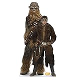 Advanced Graphics Han Solo and Chewbacca Life Size Cardboard Cutout Standup - Solo: A Star Wars...