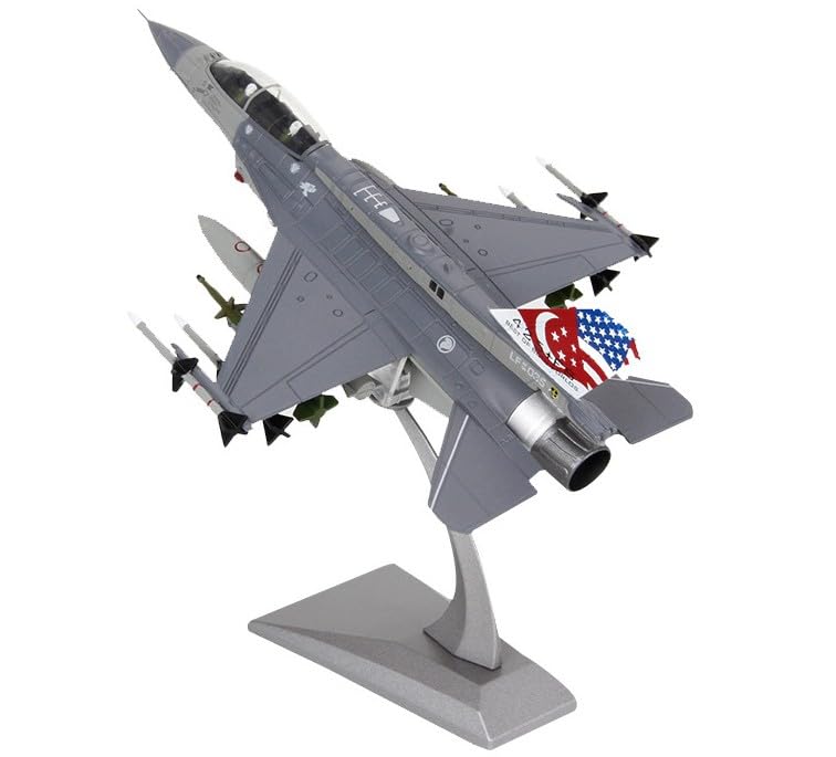 AirModels F-16 Fighting Falcon - Singapore Diecast Aircraft Model 1/72 Scale Plane Toy Collectable Gift