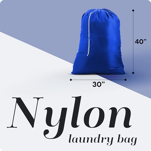 Handy Laundry Bags Nylon Extra Large - Heavy Duty - 2-Pack, Royal Blue by Handy Laundry - Used condition - Image 2