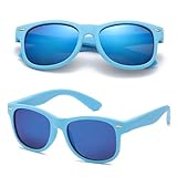 POLARSPEX KIDS TODDLER POLARIZED RUBBERIZED SOFT CAROLINA BLUE UNISEX SUNGLASSES