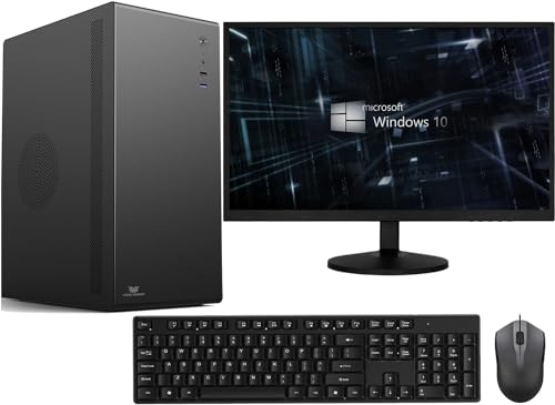 Veno Scorp Optiplex Intel i5 2400 16GB RAM 1TB NVME SSD WiFi Windows 11 Desktop PC 21.5-inch V100 Computer Bundle (Renewed)