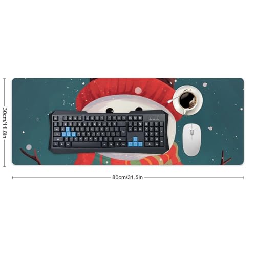 Tapis de souris de jeu grand format imperméable aux finitions soignées