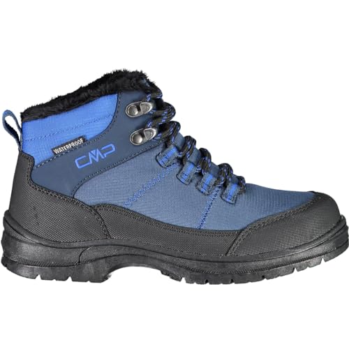 CMP KIDS ANNUUK SNOW BOOT WP, Stivali da Neve Unisex - Bambini e ragazzi, Black Blue, 38 EU