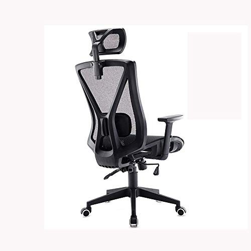 Silla de Oficina Silla para computadora Silla Boss Silla de Masaje Silla giratoria Silla elevadora reclinable Superficie de Malla Ajustable Silla ergonómica para computadora con reposapiés Cómoda