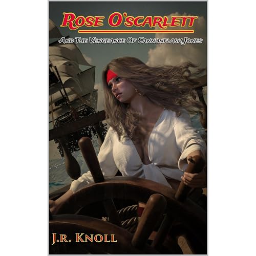 ROSE O'SCARLETT and the Vengeance of CANNONFLASH JONES Audiolibro Por J. R. Knoll arte de portada