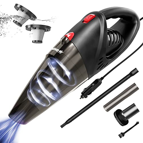 SHOP·AIR Car Vacuum Cleaner, 12V/106W High Power Handheld Portable Car ...