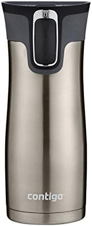 Contigo Stainless Steel Autoseal West Loop Vacuum-Insulated Travel Mug, 16 Oz