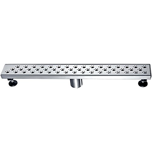 Dawn LMU240304 Memuru River Series Linear Shower Drain, 24-Inch