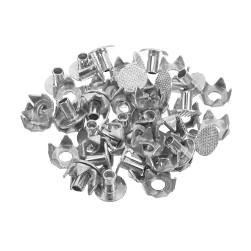 FOMIYES - FOMIYES 50stücke Stahl-spikes Für Schneeschuhe Rutschfeste Eiskralle Stabile Traction Cleats Einfache Montage Anti-rutsch Passend Für Outdoor Eis-zubehör Sicheren Halt Glatteis Bieten