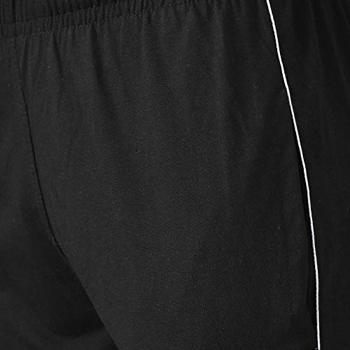 Image of eKools� Plain Trackpants for Men | Plain Trackpants | Basic Trackpants | Two Side Pockets with One Zip Pocket for Phone | 100% Cotton | Men's Trackpants (Pack of 2)