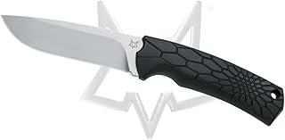 Fox Knives Core FX-605 Fixed Blade Knife BECUT Stainless and Black Thermorubber