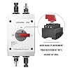 32A DC 1200V PV Solar Disconnect Switch, IP66 Waterproof & Lightning Protection & Anti-UV Solar Circuit Isolator Box for Solar Panels (International Standard: IEC60947-3)