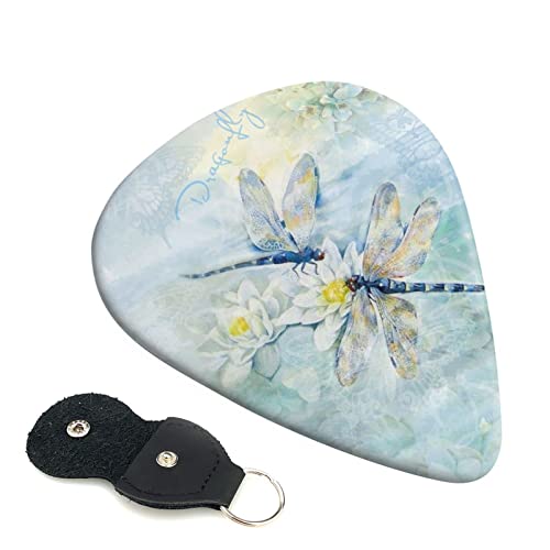 Dragonfly Lotus Lot de 6 médiators pour guitare acoustique, guitare électrique, basse, ukulélé – fins, moyens et épais - Les Beatles, Paul McCartney, John Lennon, RIngo Starr, George Harrison Dragonfly Lotus Lot de 6 médiators pour guitare acoustique, guitare électrique, basse, ukulélé - fins, moyens et épais