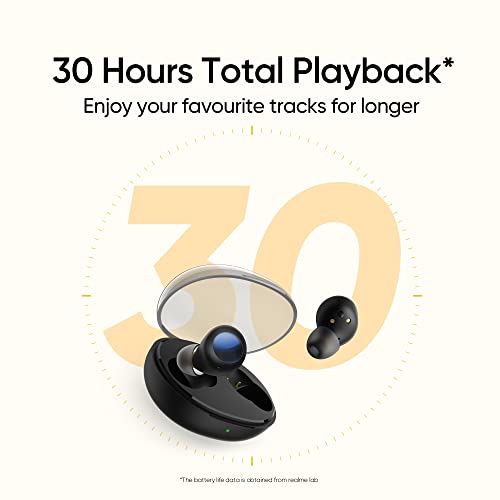 Image of realme Buds Q2s Bluetooth Truly Wireless in Ear Earbuds with Mic, Fast Charging & Up to 30Hrs Playtime (Black)