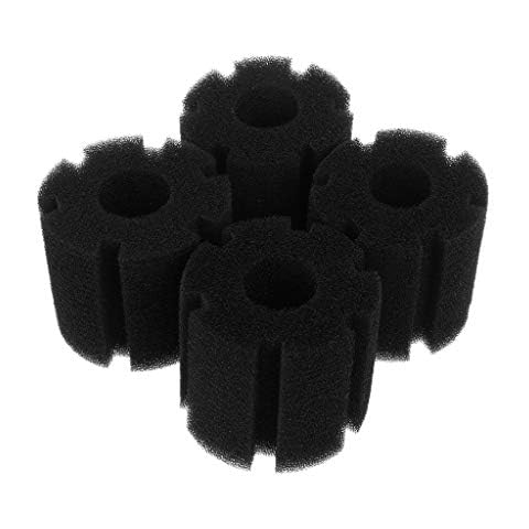 DSBAOMA 4 Pack Aquarium Biochemical Filter Sponge Replacement Quiet Fish for Bio Sponges Foam Filter Accesso Cover