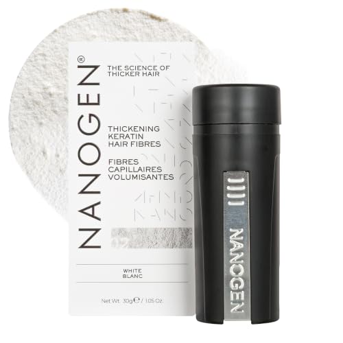 Nanogen Hair Fibres White, Root Touch Up, 30g