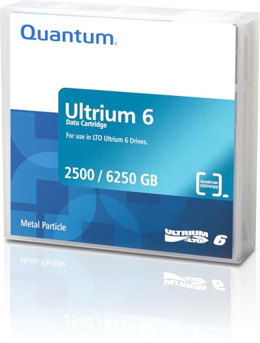 Image of Quantum LTO-6 (MR-L6MQN-02) Ultrium-6 Data Tape Cartridge (2.5TB /6.25TB)