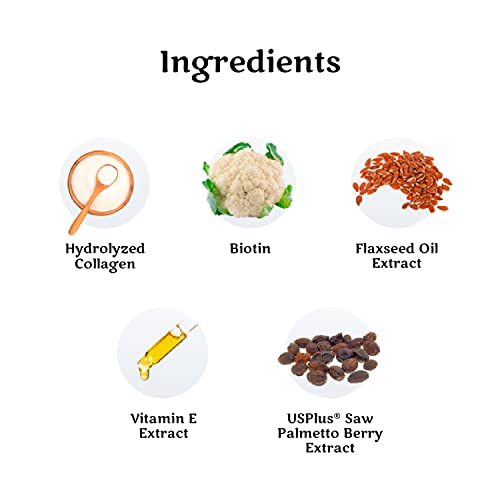 image for Hair La Vie Clinical Formula Hair Growth Vitamins for Women and Men wi