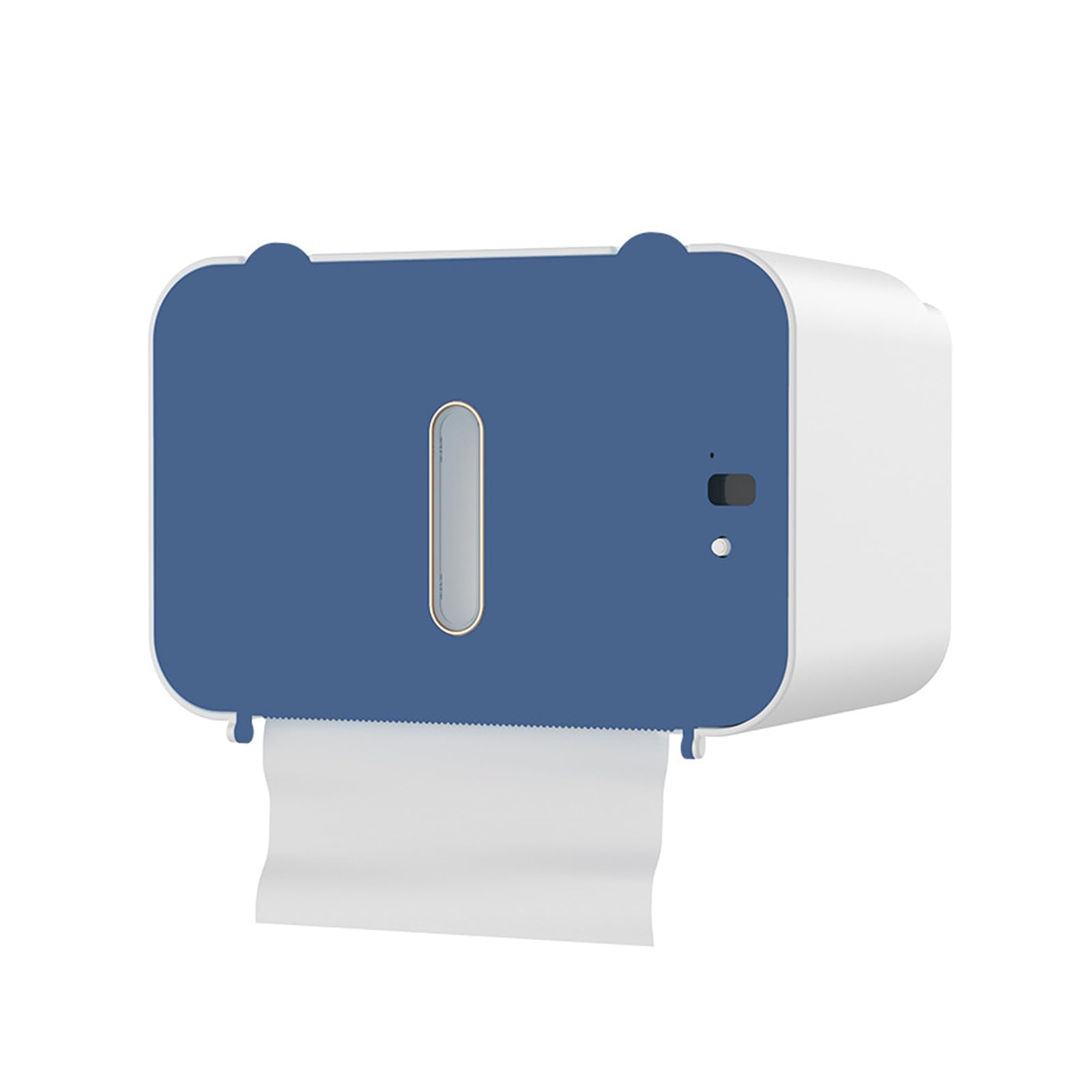 UPJAKS Secamanos Dispensador eléctrico de Toallas de Papel con Sensor, dispensador automático de Toallas de Mano sin Contacto, Montaje en Pared, Caja de Papel higiénico con Carga USB para baño Hotel