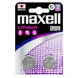 2 Piles Bouton MAXELL Lithium CR2025 3 Volts