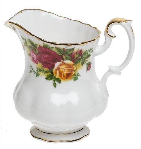 Royal Albert Old Country Roses 3-Piece (Teapot, Sugar & Creamer) Tea Set, Multi #TOP2