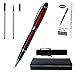 KZL908 gel roller pen with gift box two ink.red Barrel Classic Design Black Ink (0.7mm) (red)