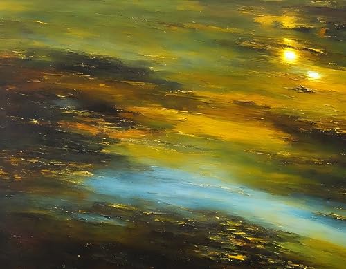Art abstrait SERENDIPITP : rompez la monotonie de vos murs blancs avec une grande toile de 60x90