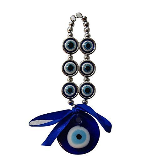 Ripe India® 3 Eyes Evil Wall Hanging for Good Luck and Prosperity Decorative