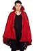 Strange Cloak Bright Red Cape Dexlue Halloween Cosplay Costume One Size Xcoser