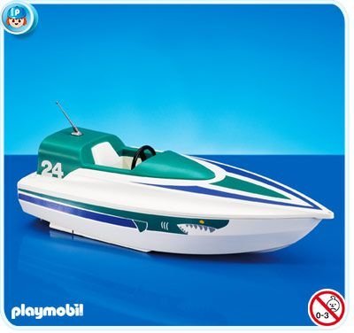 Playmobil 7519 Łódź wyścigowa, Speedboot