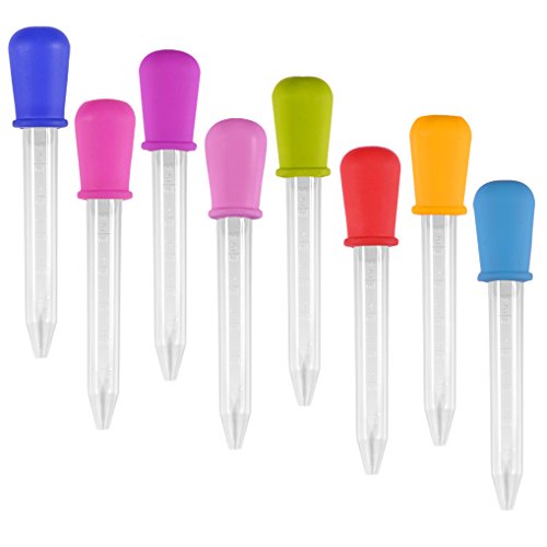 8 Pezzi Droppers liquidi, Yidaxing Silicone e