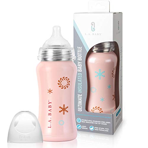 Ultimate Stainless Steel Baby Bottle 9oz Insulated Baby Bottle | Insulate Milk