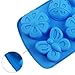 Cocoboo 2pcs 6 Cavity Assorted Insect Butterfly Silicone DIY Soap Mold Handmade Molds