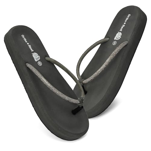 Image of Ortho + Rest Ortho Slippers for Women Daily Use, orthopedic FlipFlops | Arch Support With Soft Cushioned Footbed | Lightweight Ladies Chappal | Orthopedic Doctor Soft Slippers for Ladies & Girls
