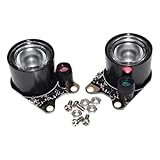 Raspbeiry Pi 4 Night Vision FisHieye Camera Module 5MP OV5647 Webcam with Infrared IR Detector Seins0r LED Light for Raspbeiry Pi 4B/3B+/3B New 2026 High for Reliable Electronic Component