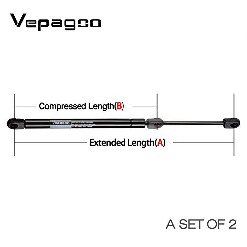 Vepagoo 2 Liftgate Lift Supports Springs For 2005 To 2013 Nissan Pathfinder Hatch Rear Trunk Struts Shocks 428490 6110 #TOP6