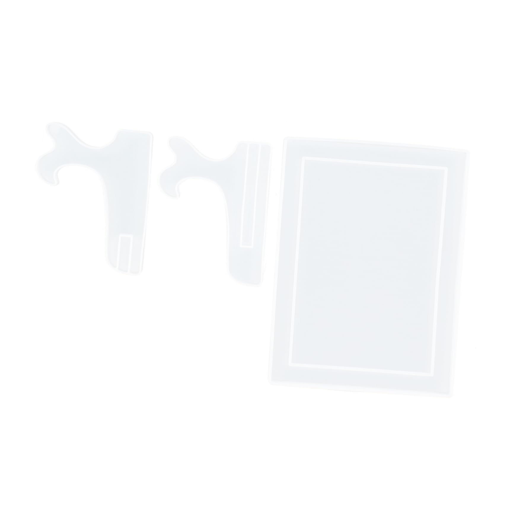 DOITOOL Silicone Photo Frame Mold Set Easy to Use for Fondant Frame Decoration