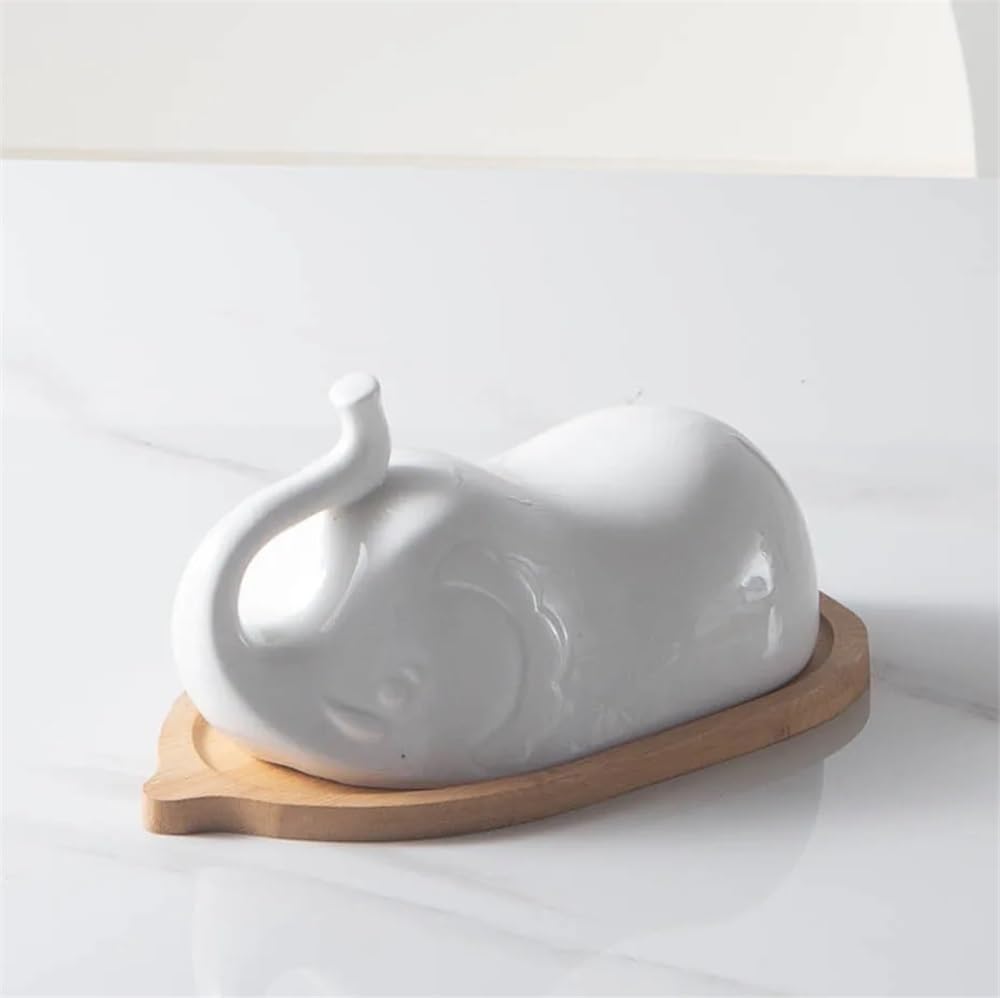 Masło pudełko Pudełko na masło Materiał ceramiczny Restauracja Zamknięte pudełko do przechowywania Masło Talerz serowy
